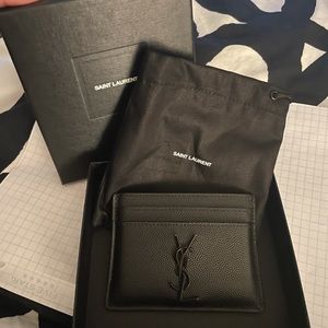 YSL card case